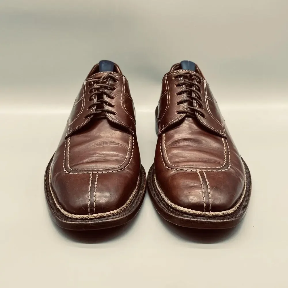 Cole Haan Shoes Mens 9.5 Brown Leather Loafer Oxford Country Split Toe Lace Up